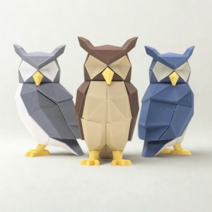 Puzle 3D Búho Magnético – Tamaño Grande