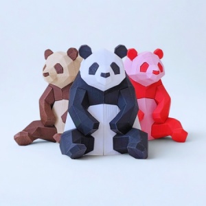 Puzzle 3D Magnético Panda tamaño grande