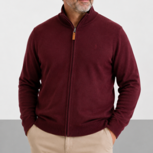 Campera con cierre 